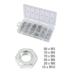 Assortiment D'écrous 300 Pièces KS TOOLS 970.0440