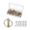 Assortiment De Goupilles Clips 50 Pièces KS TOOLS 970.0550