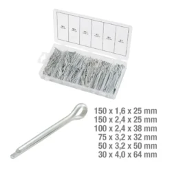 Assortiment De Goupilles Fendues 550 Pièces KS TOOLS 970.0080