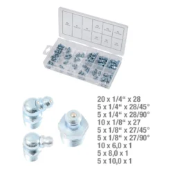 Assortiment De Graisseurs Métriques Et Pouces 70 Pièces KS TOOLS 970.0360