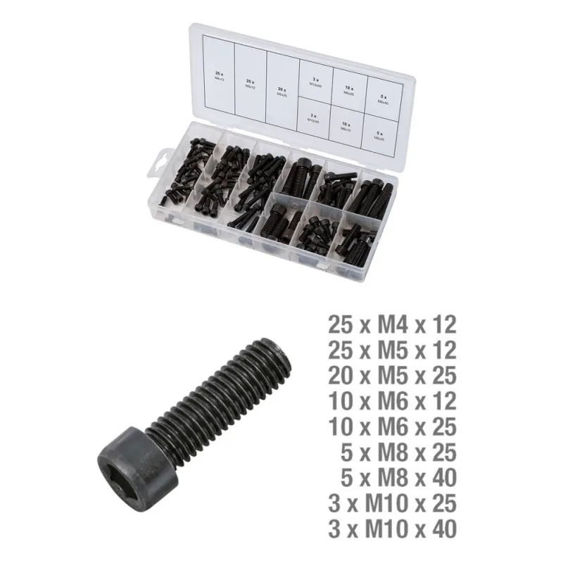 Assortiment De Vis 6 Pans 106 Pièces KS TOOLS 970.0390 1 Assortiment De Vis 6 Pans 106 Pièces KS TOOLS 970.0390