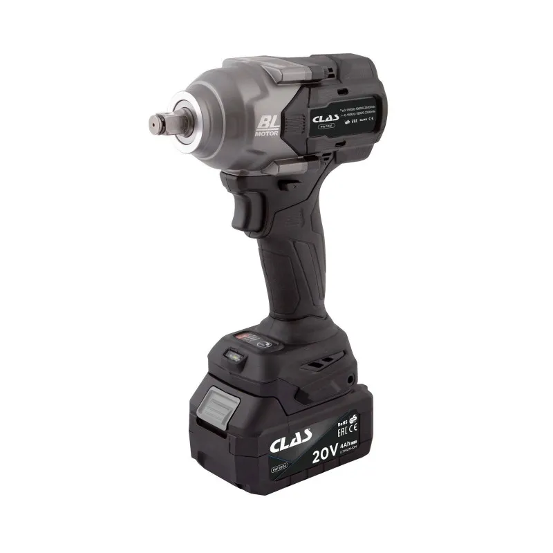 Boulonneuse 1/2" 1080nm 20v Brushless + 2 Batteries 4ah + Chargeur CLAS PW 1080 1 Boulonneuse 1/2" 1080nm 20v Brushless + 2 Batteries 4ah + Chargeur CLAS PW 1080