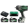 Boulonneuse à Choc 1/2" 1050Nm/1650Nm, 2 Batteries 36V 5.0A, Chargeur, Hitcase HIKOKI - WR36DBWRZ