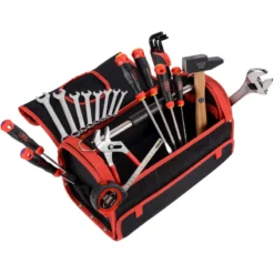 Caisse Textile 30 Litres Avec 28 Outils 1Er Equipement SAM Outillage - CP-28BAG