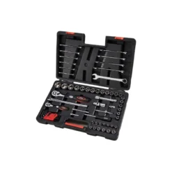 Coffret Cliquets Douilles Et Accessoires 1/4''1/2'' 62 Pce SAM Outillage - RAST90620