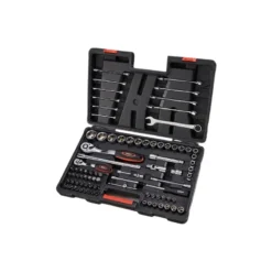 Coffret Cliquets Douilles Et Accessoires 1/4''1/2'' 86 Pce SAM Outillage - RAST90860