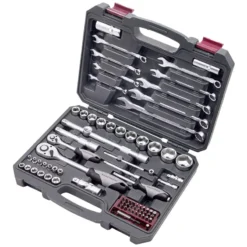 Coffret De Douilles Basic-Line, 1/4“ + 1/2“, 80 Pcs KRAFTWERK 204.103.600