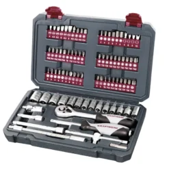 Coffret De Douilles Basic Line, 1/4", 82 Pièces KRAFTWERK 204.101.001