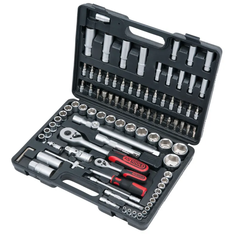 Coffret De Douilles Et Accessoires 1/4" Et 1/2", 94 Pièces KS TOOLS - 911.0694 1 Coffret De Douilles Et Accessoires 1/4" Et 1/2", 94 Pièces KS TOOLS - 911.0694