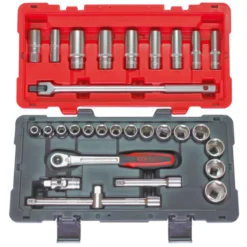 Coffret De Douilles Et Accessoires En Pouces ULTIMATE 1/2'', 30 Pièces KS TOOLS 922.0630