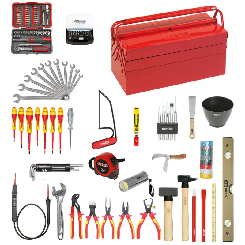 Composition D'outils électricien 137 Pièces KS TOOLS 117.0200 1 Composition D'outils électricien 137 Pièces KS TOOLS 117.0200