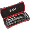 Douilles Et Accessoires 1/2'' - Coffret De 23 SAM Outillage - 75-SH23