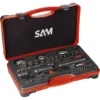 Douilles Et Accessoires 1/4'' Et 1/2'' - Coffret De 52 SAM Outillage - 75-RS1