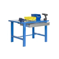 Etabli 1 Niveau + 1 Tiroir 600kg - SIMONWORK BT6 METAL BOX 1500 - 830x1500x730 - SIMONRACK 8435104938485