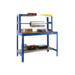 Etabli 3 Niveaux + Barre à Rouleau - SIMONWORK BT4 1200 - 1445 X 1210 X 760 Mm SIMONRACK 8435104919781