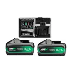 Kit 2 Batteries 18V/8Ah - 36V/4Ah Multi Volt BSL36B18X + Chargeur Rapide HIKOKI - UC18YSL3WJZ