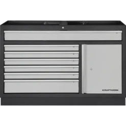 Meuble Bas 7 Tiroirs 1 Porte MOBILIO 1360 Mm KRAFTWERK - 3964-02-W