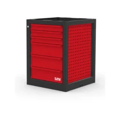 Meuble Etabli 6 Tiroirs : 3 Tiroirs 75 Mm Et 150 Mm SAM Outillage - ETAB-MB6T