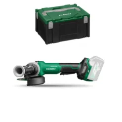 Meuleuse 125mm 36 V Brushless Avec Interrupteur Homme Mort Sans Batterie Ni Chargeur 1 Coffret Hitcase HIKOKI - G3613DVFW2Z