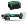 Meuleuse 18V 125mm Brushless SECURE CHUTE Sans Batterie Ni Chargeur Coffret Hitcase HIKOKI - G1813DVEW2Z