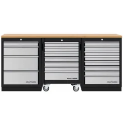 Mobilier D'atelier 3 éléments Avec Chariot D'atelier Combi-standard MOBILIO - KRAFTWERK 3964K-4R8