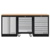 Mobilier D'atelier 3 éléments Avec Chariot D'atelier Combi-standard MOBILIO - KRAFTWERK 3964K-SR9