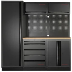 Mobilier D'Atelier 3 Éléments, Mobilio BLK Kraftwerk - 3964A-BLK
