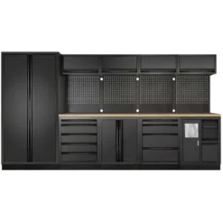 Mobilier D'Atelier 5 Éléments MOBILIO BLK Kraftwerk - 3964H-BLK
