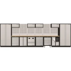 Mobilier D'atelier 8 éléments Avec Servante COMBI MOBILIO KRAFTWERK