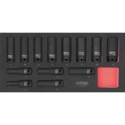 Module De Douilles Longues à Chocs 1/2'', 13 Pièces KS TOOLS 713.1030