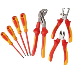 Outil Isole 1000 Volts - Jeu De 3 Pinces Et 4 Tournevis SAM Outillage - ZTB-PJ7