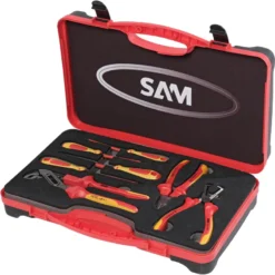 Outils Isoles 1000 Volts - 3 Pinces Et 4 Tournevis SAM Outillage - ZTB-J7TI