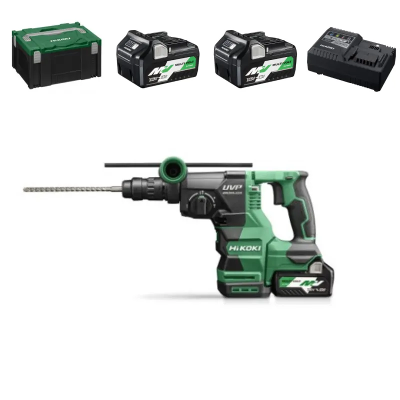 Perfo-burineur SDS+ 3 Modes 36 V 2,5 Ah 3,2J HIKOKI - DH3628DCWRZ 1 Perfo-burineur SDS+ 3 Modes 36 V 2,5 Ah 3,2J HIKOKI - DH3628DCWRZ