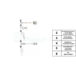 Pièces Détachées Pour Pistolet De Peinture CAR G04LVW - Prevost - PIECESCAR G04LVW