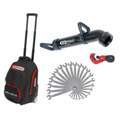 Sac ROLLBAG équipé De Clés Mixtes, D'un Coupe-tubes Et D'un Déboucheur KS Tools 850.0334-A2