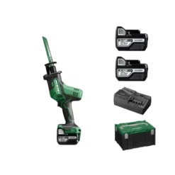 Scie Sabre 18V 50mm 5.0Ah Compact - Avec 2 Batteries Et Chargeur HIKOKI - CR18DAWPZ